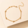 Anklet Alloy Geometric Simple Unisex