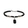 Anklet Glass Glaze Ushape Alloy Inlaid Artificial And Semiprecious Stones Men's Hiphop Simple