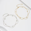 Anklet S925 Sterling Silver Geometric Bohemian Style