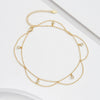Anklet S925 Sterling Silver Geometric Bohemian Style