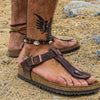 Anklet Wooden Beads Coconut Shell Shell Geometric Style Braided Adjustable For Men