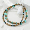 Anklet Wooden Beads Coconut Shell Shell Geometric Style Braided Adjustable For Men