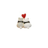Antilight Women's Alloy Brooch With Flower Pattern Natural Style Electroplating