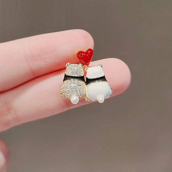 Antilight Women's Alloy Brooch With Flower Pattern Natural Style Electroplating