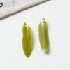 Antique Natural Style Leaf Pattern Epoxy Heat Shrinkable Pendant Jewelry Hairpin Accessories
