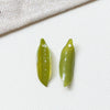 Antique Natural Style Leaf Pattern Epoxy Heat Shrinkable Pendant Jewelry Hairpin Accessories