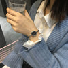 Antique Style Gold Women's Watch With Round Dial Alloy Case And Strap Stainless Steel Clasp