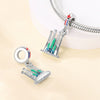 Architectural Series Jewelry Copper Silverplated With Dripping Oil Treatment
