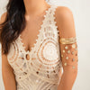 Arm Chain Jewelry Metal Iron Aluminum Chain Alloy Tassel Retro Western Cowboy Style Electroplating
