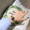 Artistic Alloy Metal Chain Watch For Female Middle School Students Round Dial Retro Style