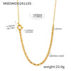 Autumn And Winter Long Color Buckle Woolen Chain Handmade Stainless Steel Fadeless Fashion Jewelry With Geometric Styling And Electroplating