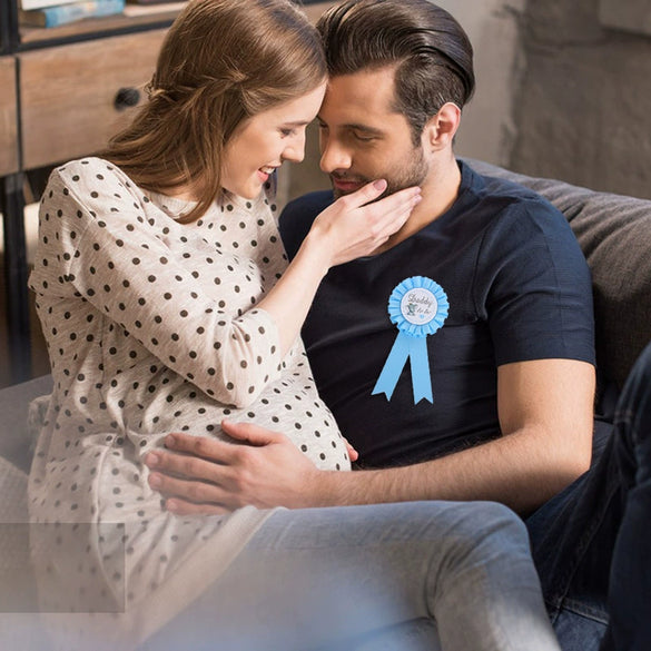 Baby Bathing Party Badge Polyester Cloth Fashion And Simple