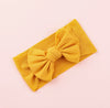 Baby Girls Hairbands Cloth Knitted Handmade Pit Strip Bow Style