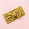 Baby Girls Hairbands Cloth Knitted Handmade Pit Strip Bow Style