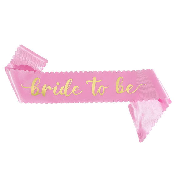 Bachelorette Party Wedding Ribbon Satin Semimanual And Semimechanical Wave Edge Shoulder Strap Belt