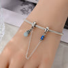 Bag Accessories Bracelet Copper Silver Plated Beaded Charm Baroque Retro Dripping Oil Women