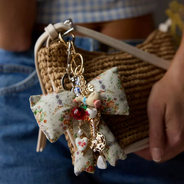 Bag Accessory Alloy Luggage Charms Geometric Cherry Electroplated