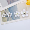 Bag And Mobile Phone Case Accessories Fivepetal Flower Small Daisy Resin Acrylic Plastic Electroplated Stickers