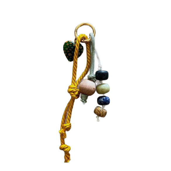 Bag Hanger Alloy Rope Chain Series With Heart Water Drop Bell Patterns Electroplated Retro Elegant Stylish