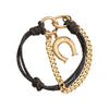 Bag Hanging Ornaments Copper Geometric Horseshoe Electroplated