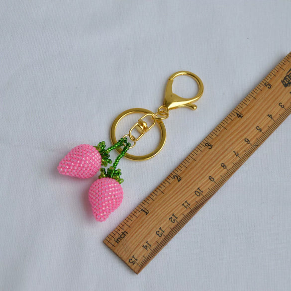 Bag Pendant Alloy Geometric Chili Pepper Electroplated Luggage Charms Retro Elegant Simple Atmospheric Fruit And Vegetable Versatile