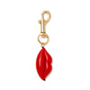 Bag Pendant Alloy Solid Color Heart Street Fashion Accessories 18K Color Retention