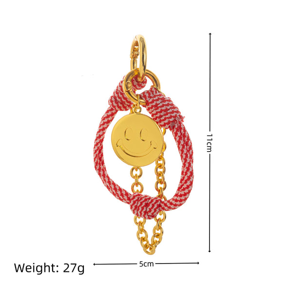 Bag Pendant Copper Horseshoe Geometric Retro Elegant Electroplated