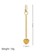 Bag Pendant Copper Horseshoe Geometric Retro Elegant Electroplated