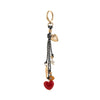Bag Strap Accessories Alloy Heart Shaped With Pearl Electroplated