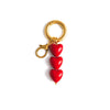Bag Strap Accessories Alloy Heart Water Drop Bell Electroplating Fashion