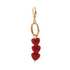 Bag Strap Accessories Alloy Heart Water Drop Bell Electroplating Fashion