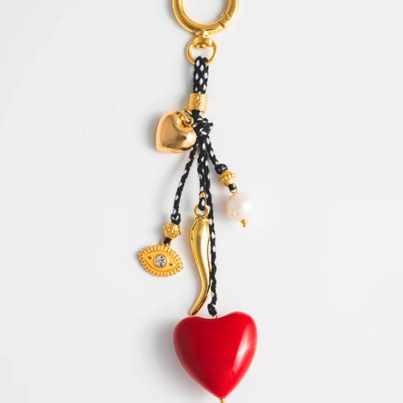 Bag Strap Accessories Alloy Heart Water Drop Bell Electroplating Fashion