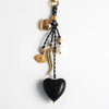 Bag Strap Accessories Alloy Heart Water Drop Bell Electroplating Fashion