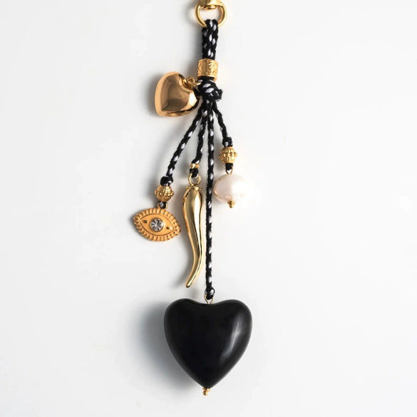 Bag Strap Accessories Alloy Heart Water Drop Bell Electroplating Fashion