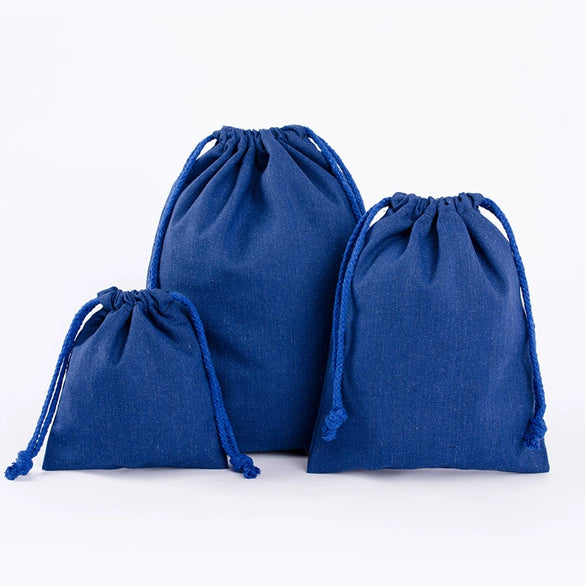 Bag Wholesale Blank Color In Stock Drawstring Linen Bag Jewelry Text Play Packaging Storage Drawstring Linen Bag