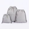 Bag Wholesale Blank Color In Stock Drawstring Linen Bag Jewelry Text Play Packaging Storage Drawstring Linen Bag