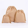 Bag Wholesale Blank Color In Stock Drawstring Linen Bag Jewelry Text Play Packaging Storage Drawstring Linen Bag