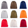 Bag Wholesale Blank Color In Stock Drawstring Linen Bag Jewelry Text Play Packaging Storage Drawstring Linen Bag