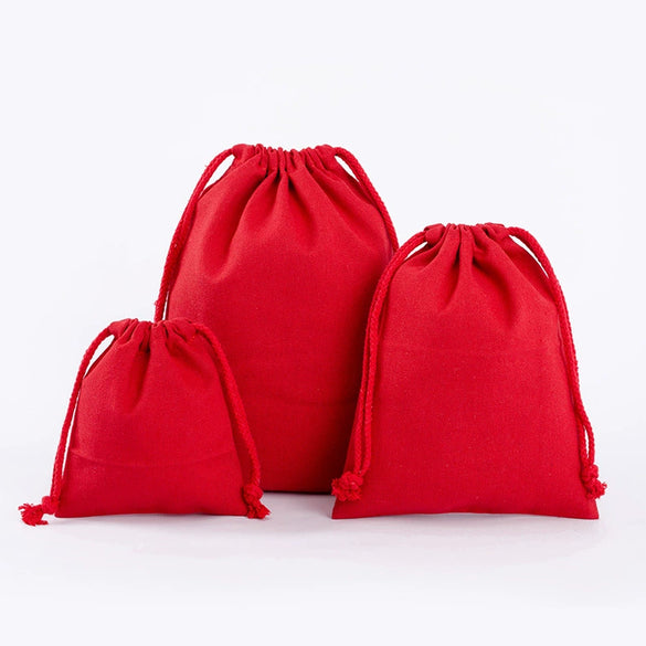 Bag Wholesale Blank Color In Stock Drawstring Linen Bag Jewelry Text Play Packaging Storage Drawstring Linen Bag