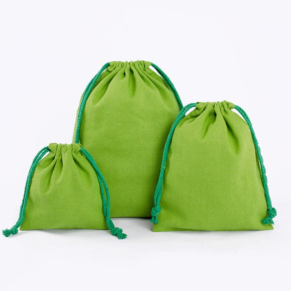 Bag Wholesale Blank Color In Stock Drawstring Linen Bag Jewelry Text Play Packaging Storage Drawstring Linen Bag