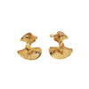 Ballet Style High End Light Luxury Women's Earrings Stainless Steel Electroplated
