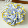 Ballet Style Multilayer Striped Fabric Handmade Hair Ring