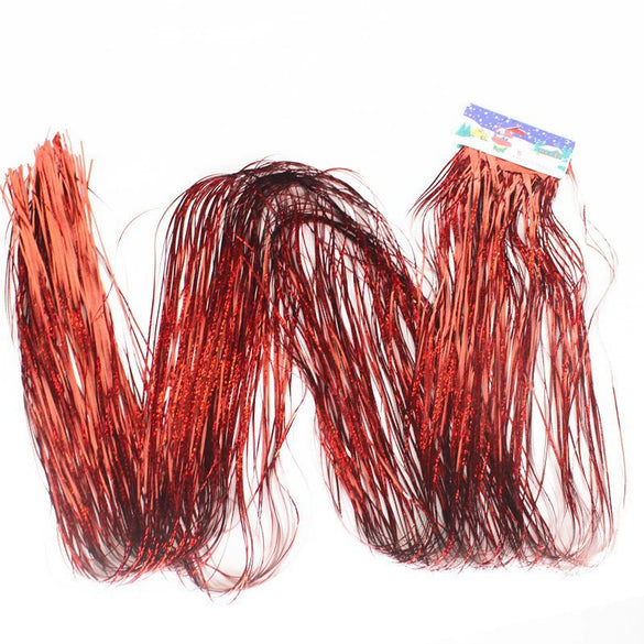 Balloon Laser Rain Silk Tassel Decorative Supplies