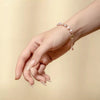 Baroque Freshwater Pearl Bracelet Copper Handmade Women's Light Luxury Style