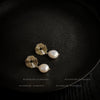 Baroque Freshwater Pearl Drop Earrings For Women French Retro Geometric Style Simple Versatile Electroplated Fashion Earrings