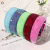 Baroque Handmade Cloth Rhinestone Headband For Women