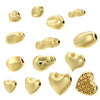 Baroque Irregular Facet Round Beads Copper Electroplated Diy Bracelet Necklace Beaded Accessories