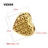 Baroque Irregular Facet Round Beads Copper Electroplated Diy Bracelet Necklace Beaded Accessories