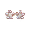 Baroque Petal Pearl Earrings S925 Silver Needle Handwoven Alien Shape Natural Freshwater Pearls For Women