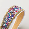 Baroque Rhinestone Crystal Headband Women's Geometric Hair Accessories